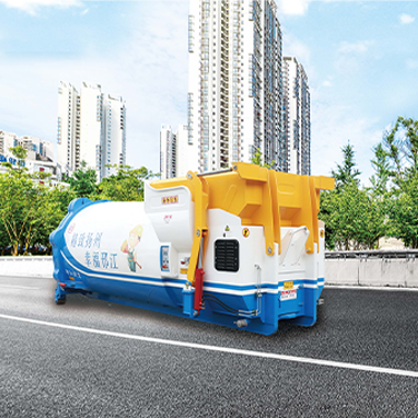 圓筒型移動式垃圾壓縮設(shè)備