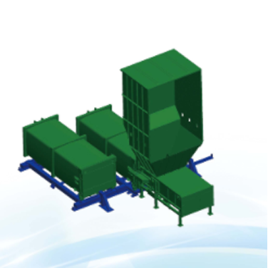 小型固定式水平垃圾壓縮設(shè)備