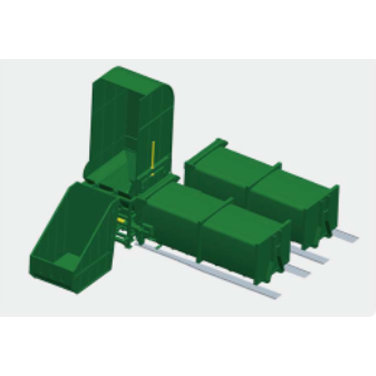 小型固定式水平垃圾壓縮設(shè)備