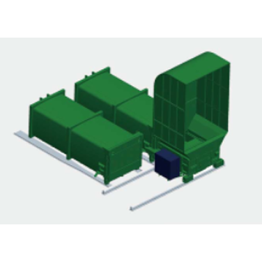 小型固定式水平垃圾壓縮設(shè)備