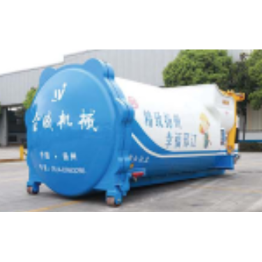 圓筒型移動式垃圾壓縮設(shè)備
