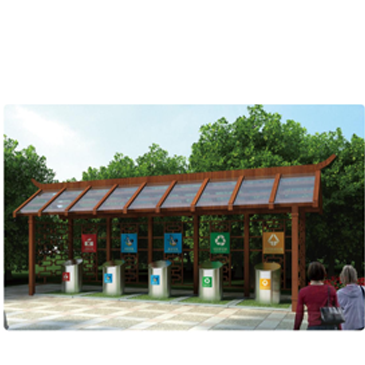 地埋式垃圾分類收集站