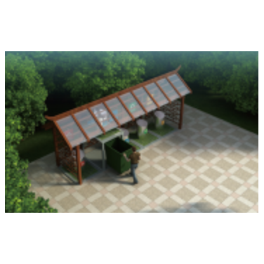 地埋式垃圾分類收集站