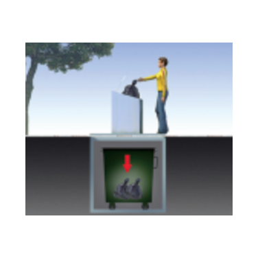 地埋式垃圾分類收集站